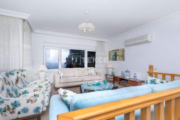 Furnished Sea View Duplex Apartment Alanya