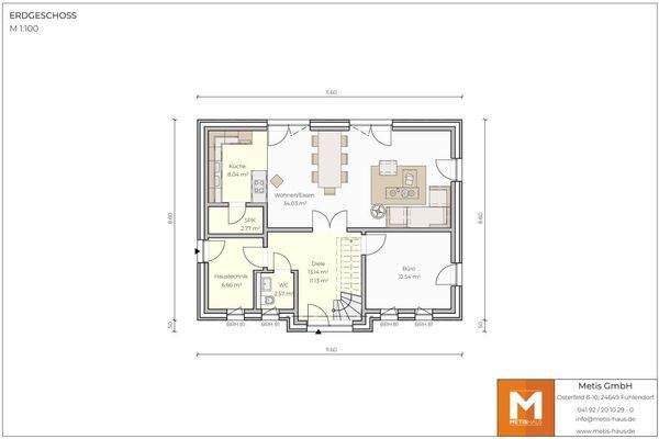 Grundriss EG - METIS