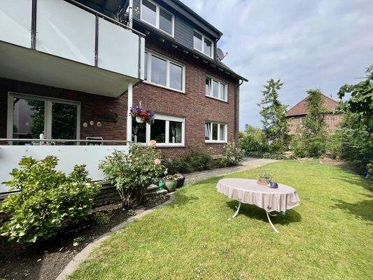 Blick auf die Sonnenbalkone