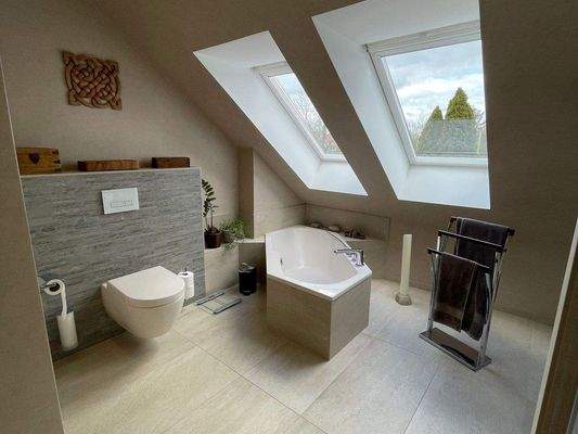 Stilvolle Badeinrichtung