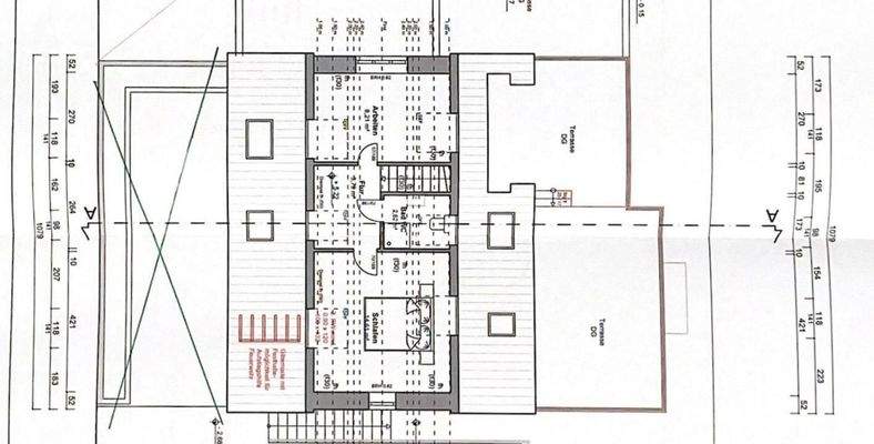 Grundriss obere Etage