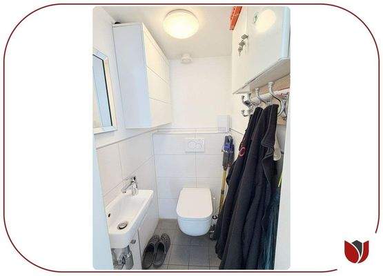 Separates Mitarbeiter-WC – praktisch und sauber