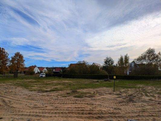 Grundstück Südansicht