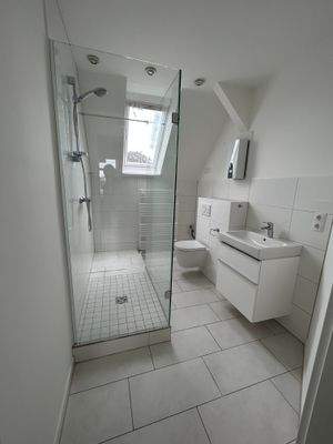 Badezimmer im Dachgeschoss