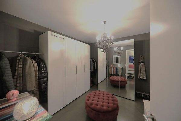 Garderobe bei Eingang EG