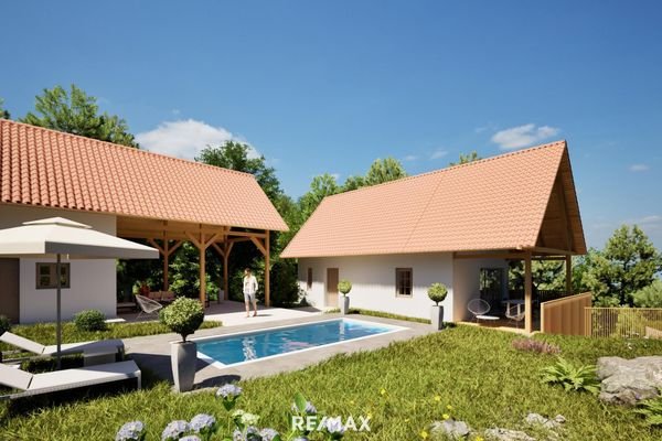 Visualisierung Garten