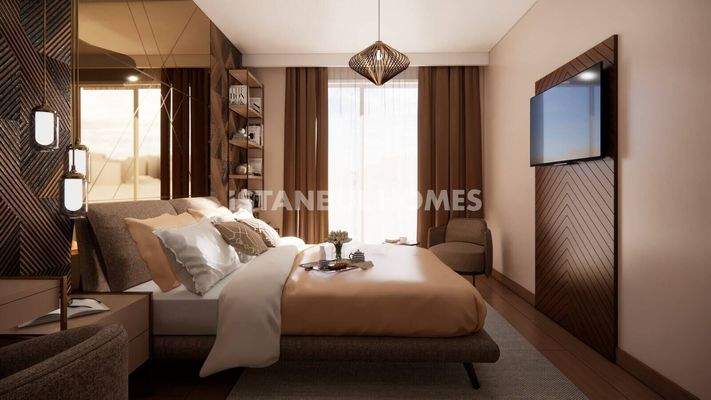 New Apartments with Botanic Garden in Buyukcekmece Istanbul