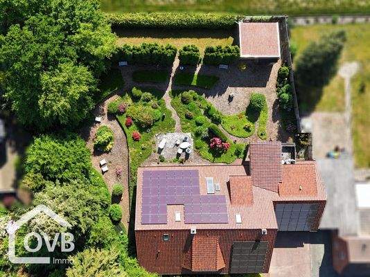 Drohnenaufnahme 'Draufsicht'