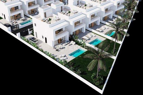 Sophisticated Modern Villas with Private Pools in La Zenia Spain