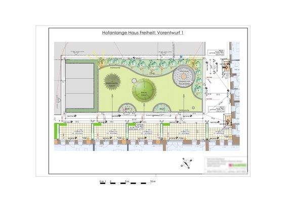 Entwurf Außenanlage 