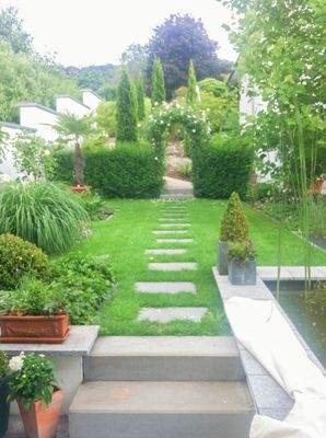 Sommerblick in den Garten