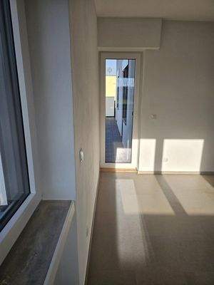 Wohnzimmer-Balkonausblick