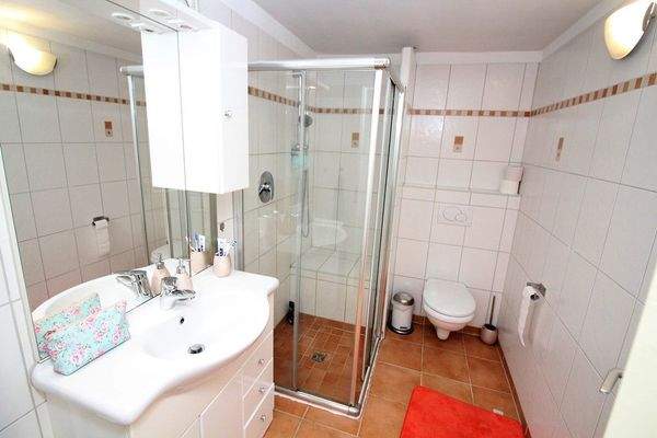 Duschbad Fachwerkhaus