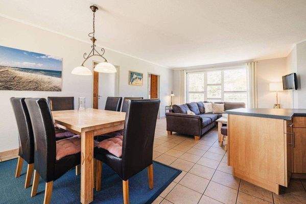 Wohnbereich mit Meerblick