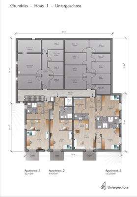 Grundriss Untergeschoss