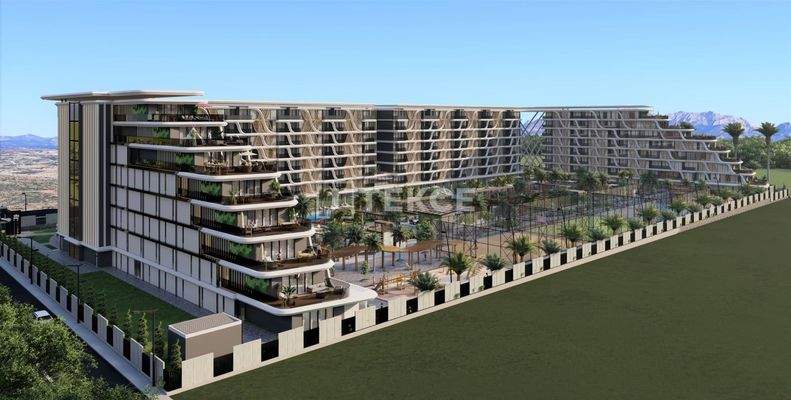 Sea and Mountain View Apartments in Antalya Altintas