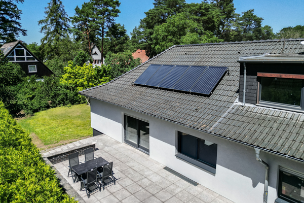 Seitenansicht Wohnhaus