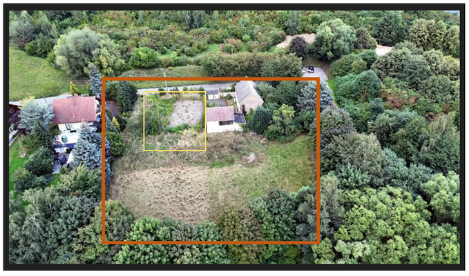 Ansicht Grundstück und Wohnhaus