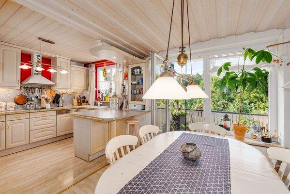 Offenes Kochen-Essen-Wohnen