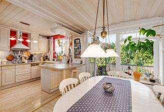 Offenes Kochen-Essen-Wohnen