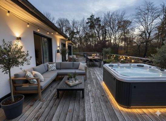 1.OG grosse Dachterrasse