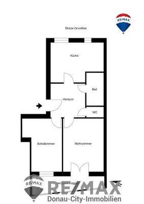 13. Skizze Grundriss