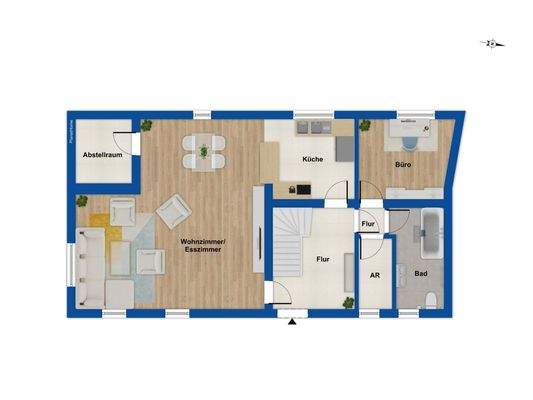 Grundriss Erdgeschoss