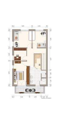 Grundriss Obergeschoss