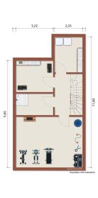 Einrichtungsvorschlag Keller