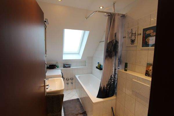 Schickes Wannenbad...