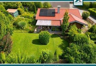 Hausansicht Garten