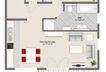 Grundriss Wohnung 2