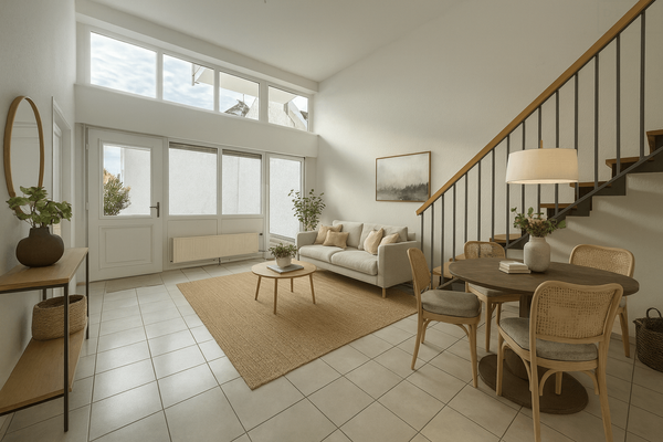 Einrichtungsbeispiel Wohnzimmer