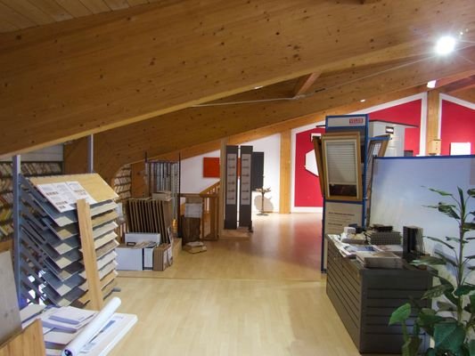 Ausstellungsraum Dachgeschoss