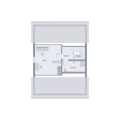 Grundriss Spitzboden