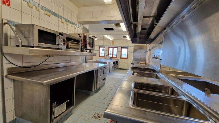 Leistungsfähige Profiküche
