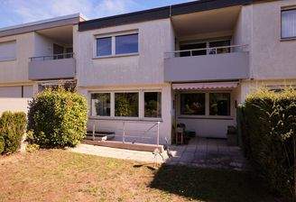 Blick auf das Haus 