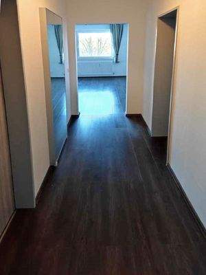 Willkommen, der Flur 