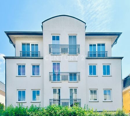 Vorderansicht des Hauses