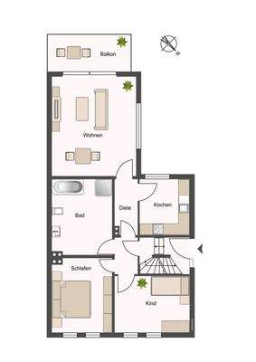 Grundriss Erdgeschoss