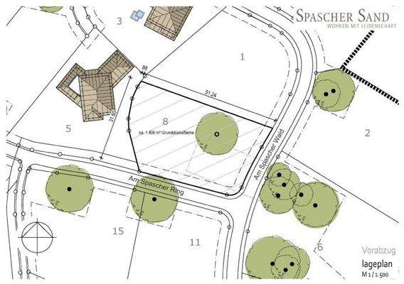 Lageplan Am Spascher Ring 8