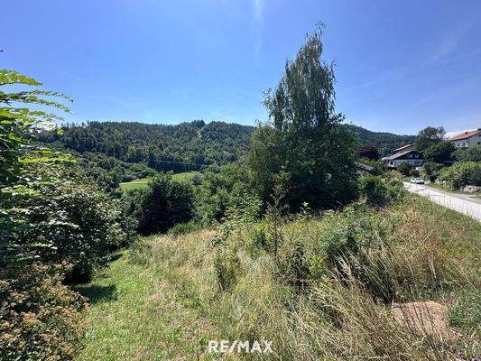 Grundstück mit Ausblick
