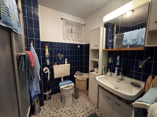 Badezimmer mit Dusche