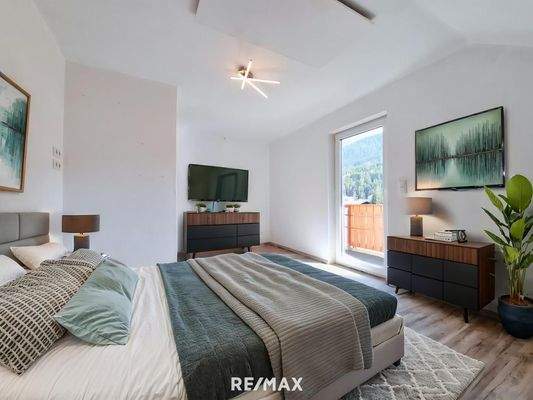 Wohnung - Reutte - Schlafzimmer - Visualsierung