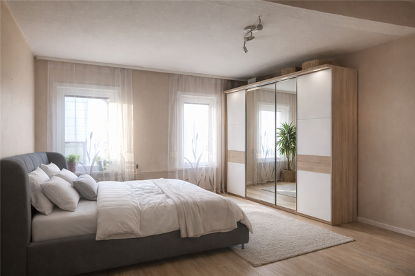 Schlafzimmer OG  - virtually staged