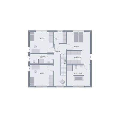 Grundriss Obergeschoss