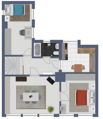 Grundriss Dachgeschoss