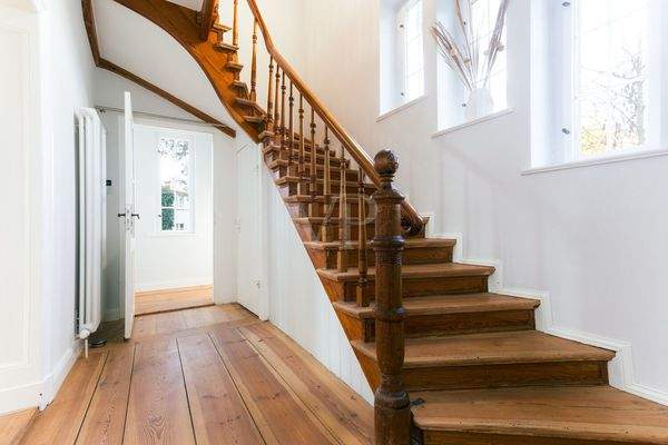 Historische Holztreppe