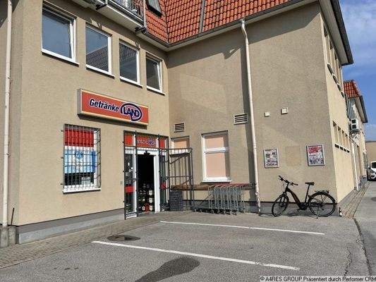 Eingangsbereich Laden