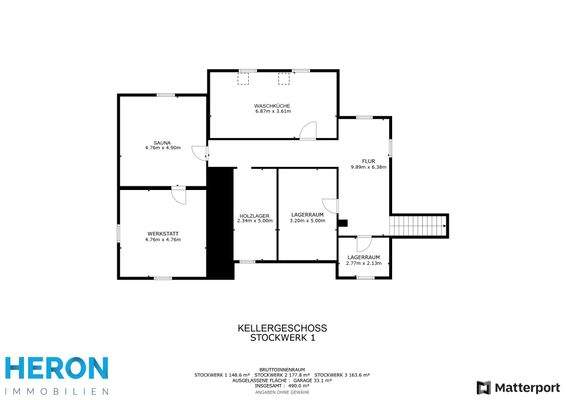 Grundriss Kellergeschoss